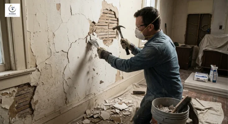 Remove Damaged Plaster