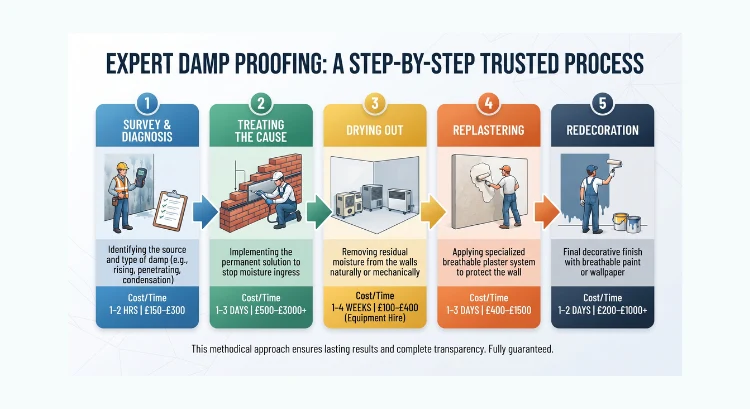 Damp Proofing process