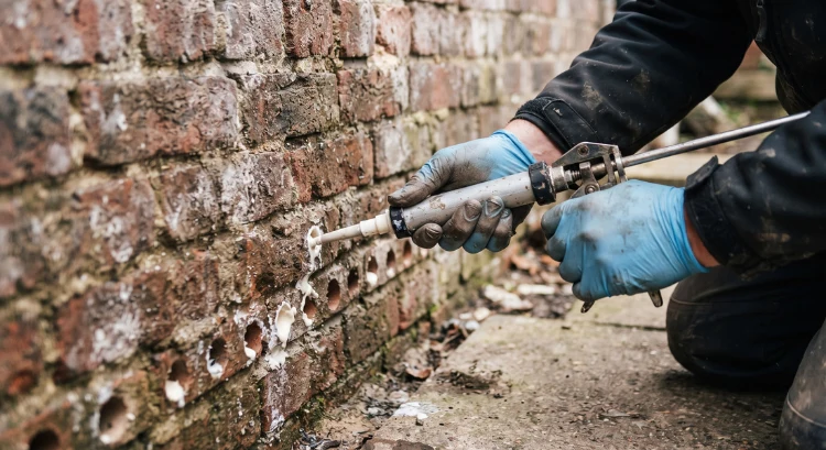 How to fix penetrating Damp