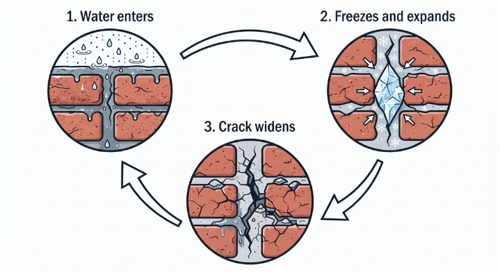 freeze-thaw cycle