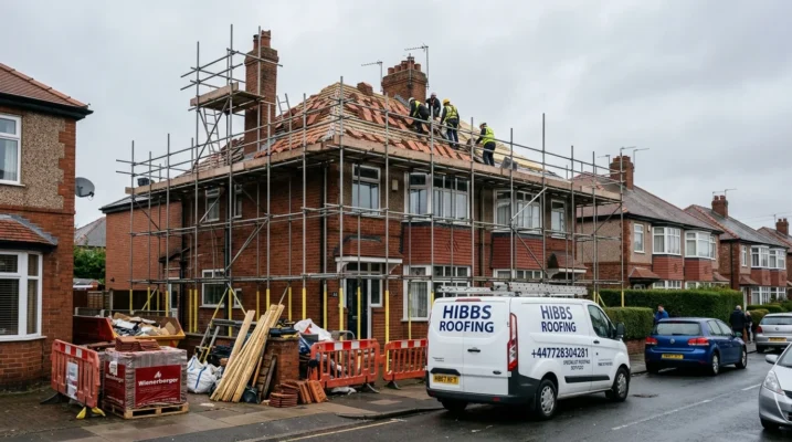 Hibbs Roofing project