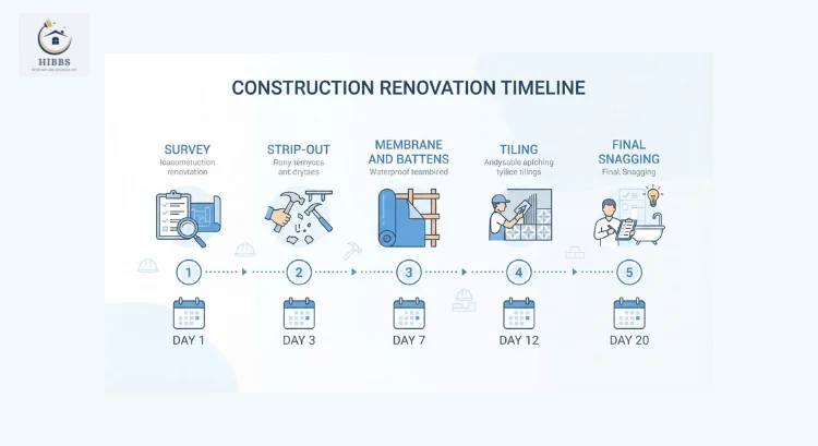construction renovation timeline