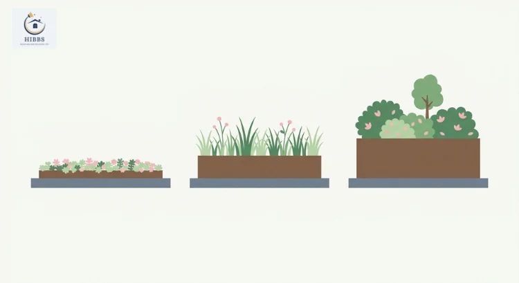 Types of green roofs